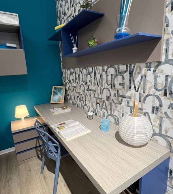 Cameretta Blu Wave