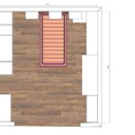 Cameretta zona studio con armadio lineare PRINCIPESSA in Pronta Consegna