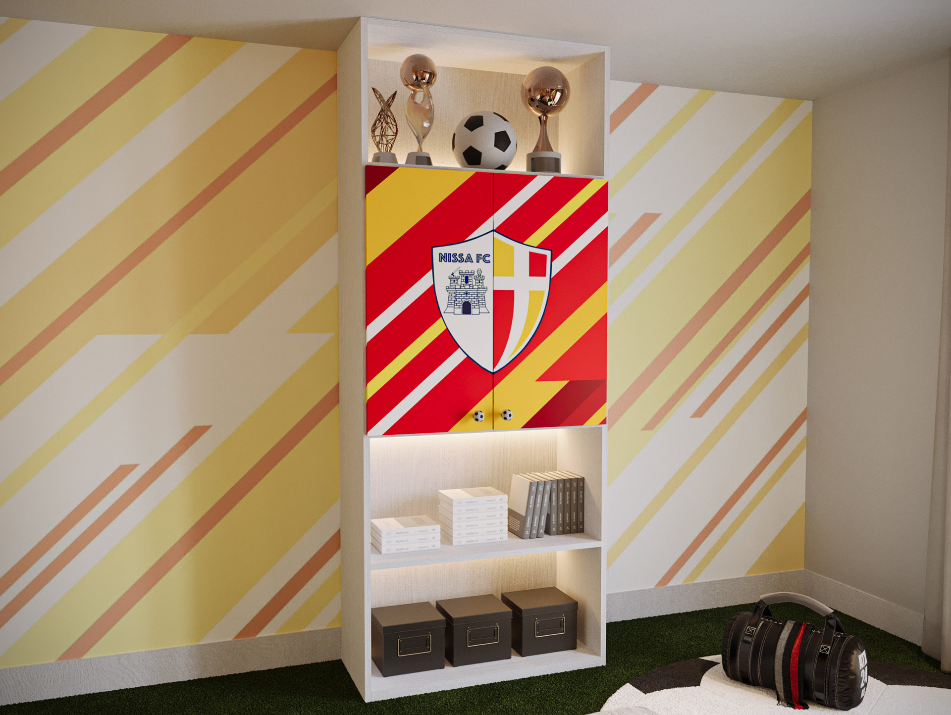 Camerette Goal- La Nuova Collezione Mondocamerette Dedicata alle Squadre di Calcio Nissa Calcio-Caltanissetta-Provincia-Catania-