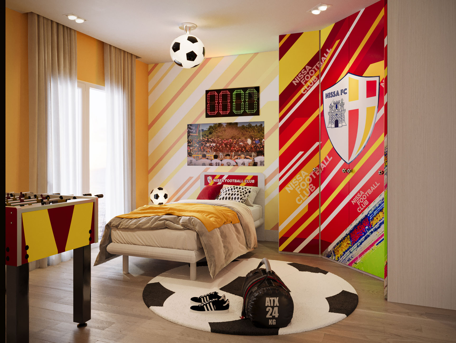 Camerette Goal- La Nuova Collezione Mondocamerette Dedicata alle Squadre di Calcio Nissa Calcio-Caltanissetta-Provincia-Catania