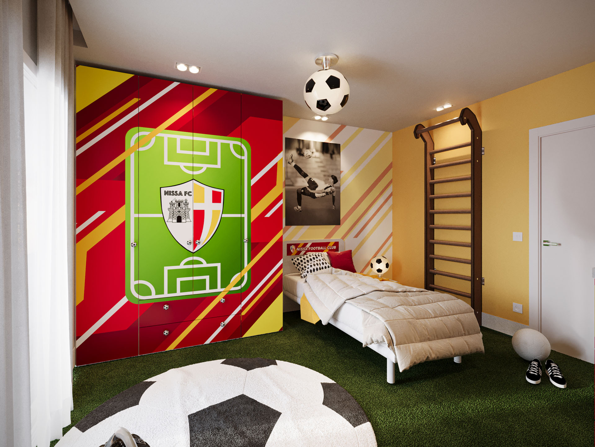 Camerette Goal- La Nuova Collezione Mondocamerette Dedicata alle Squadre di Calcio Nissa Calcio-Caltanissetta-Provincia-Catania-